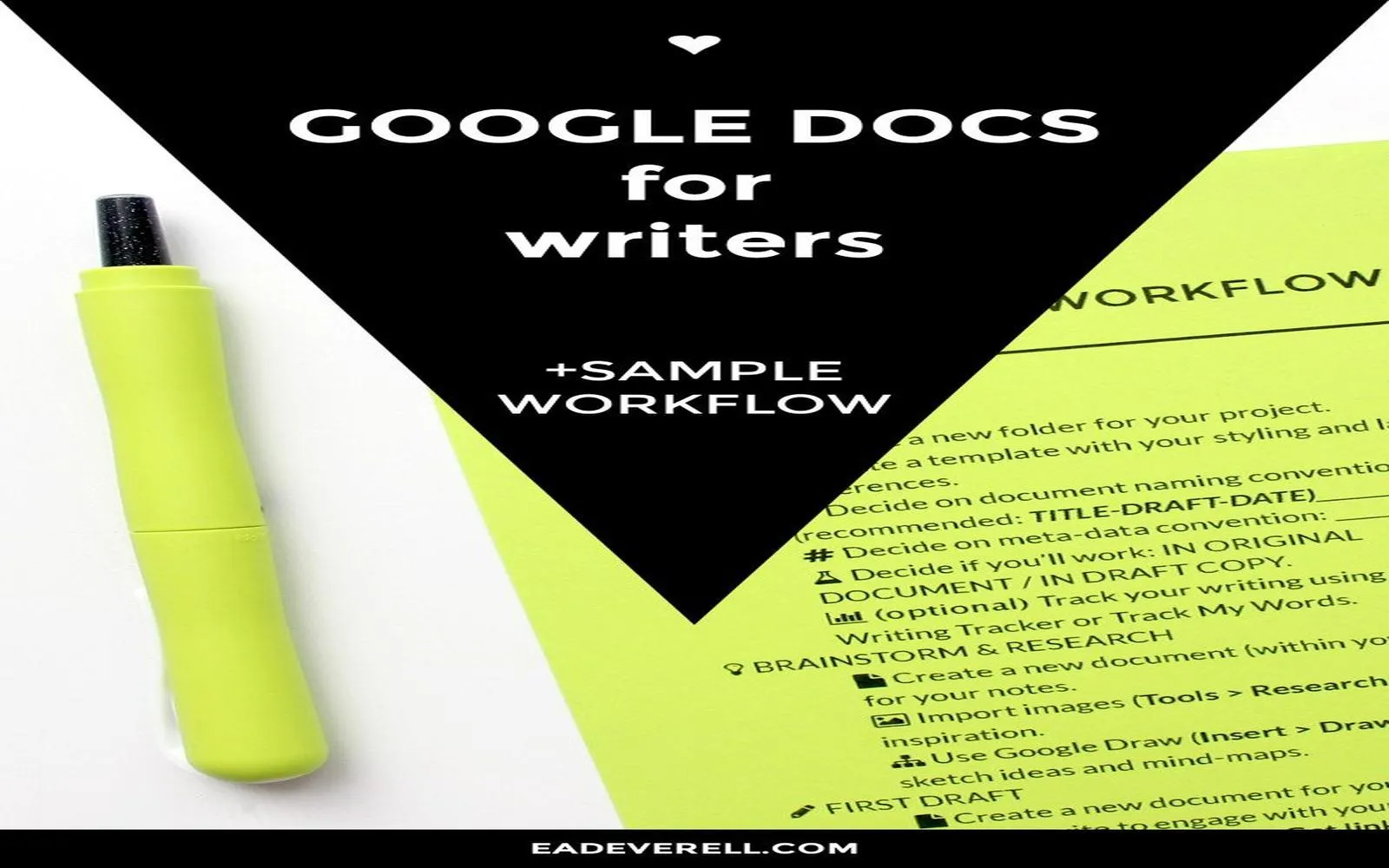 Write Faster with Spreadsheets: 10 Shortcuts for Composing Outlines, Research, HTML Tables and More