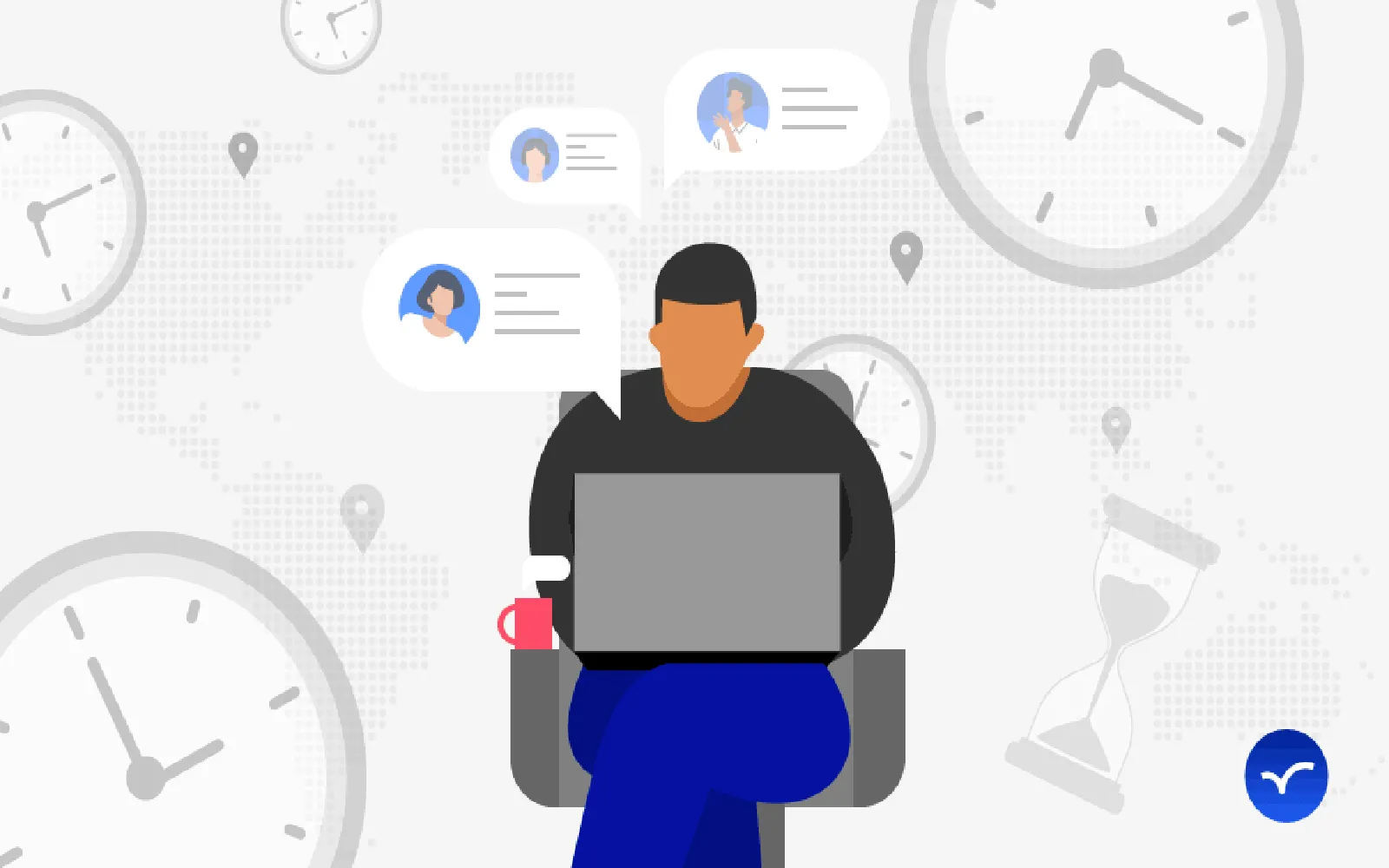 The pros and cons of working across time zones: What to expect when you work in a distributed company