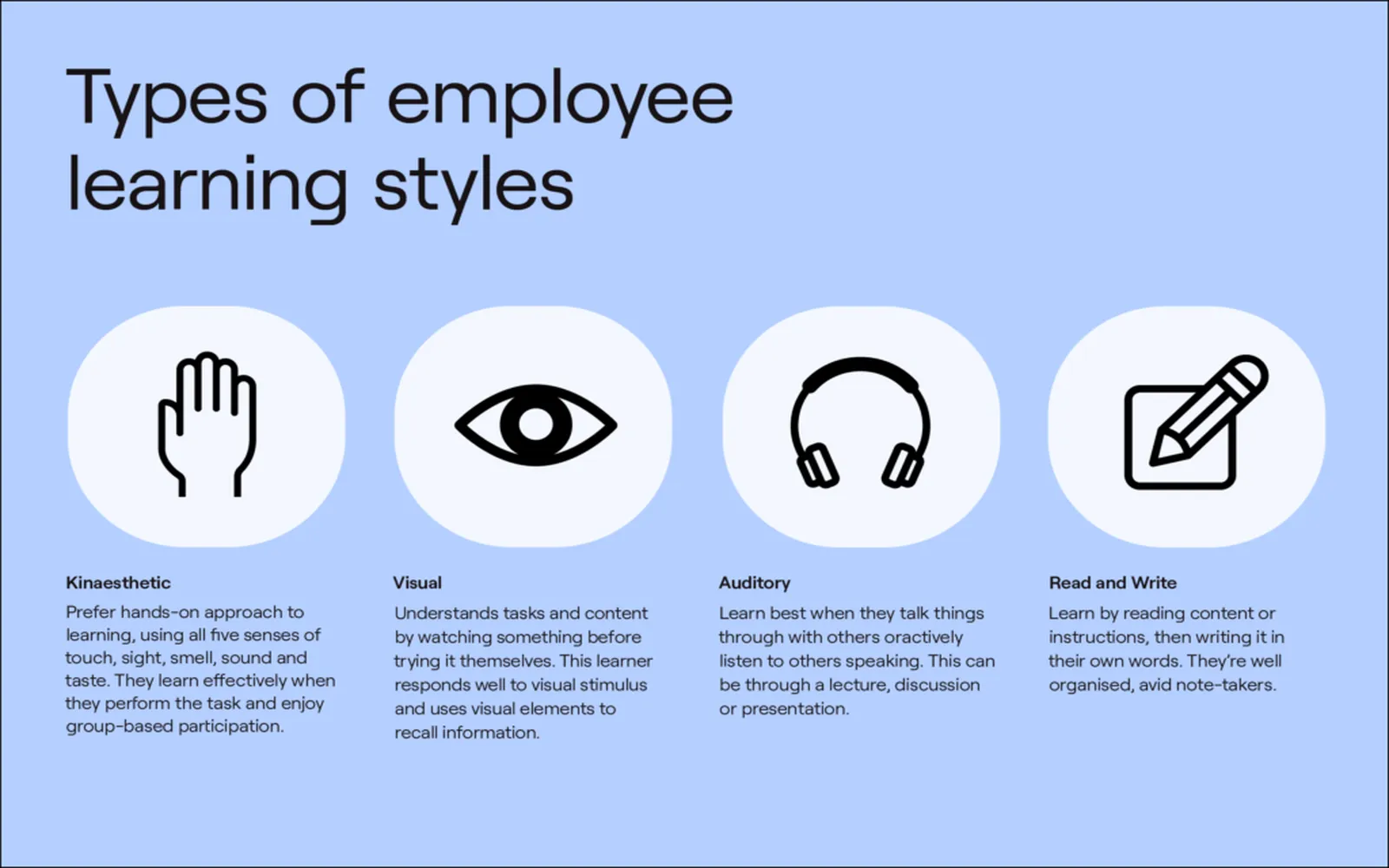 Not an auditory learner? Here's how to make meetings work for you
