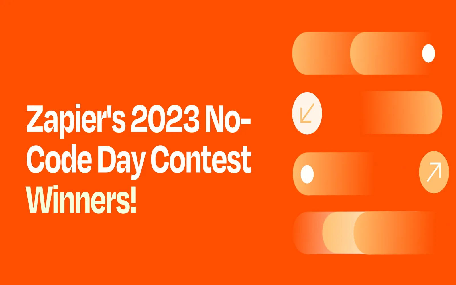 It's time for Zapier's second annual National No-Code Day and No-Code Contest