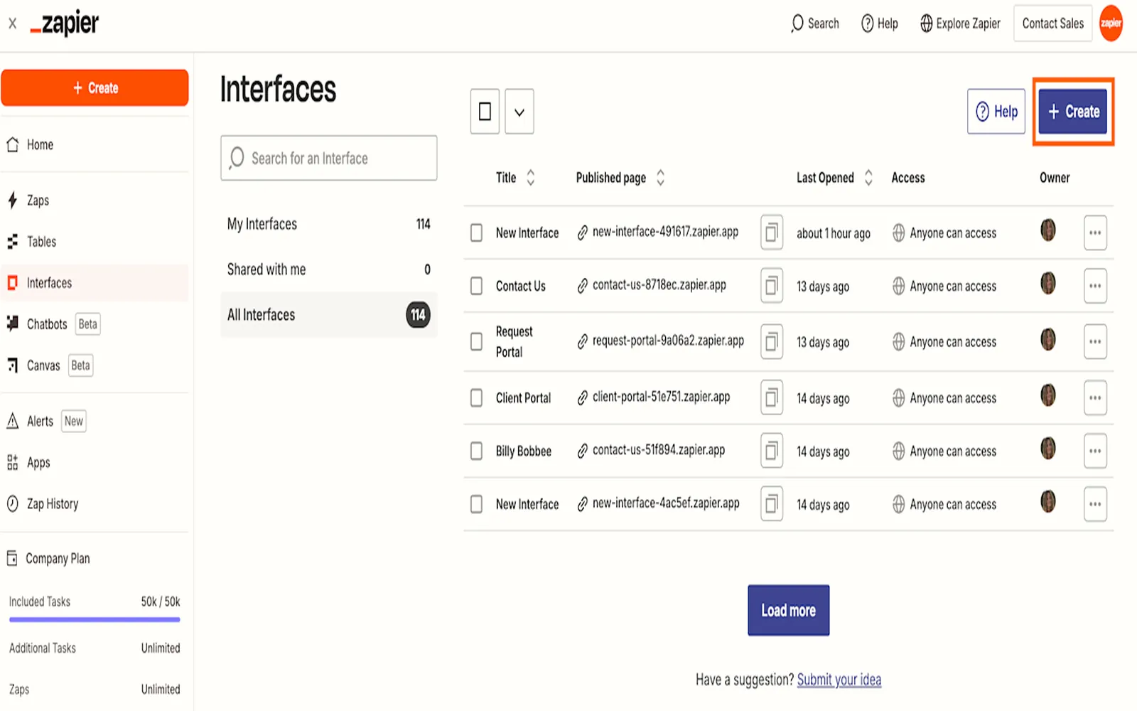 Zapier Interfaces: A no-code app builder powered by automation