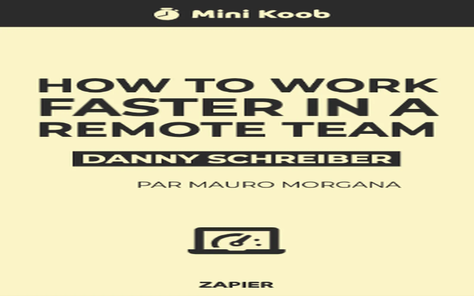 How to Work Faster in a Remote Team