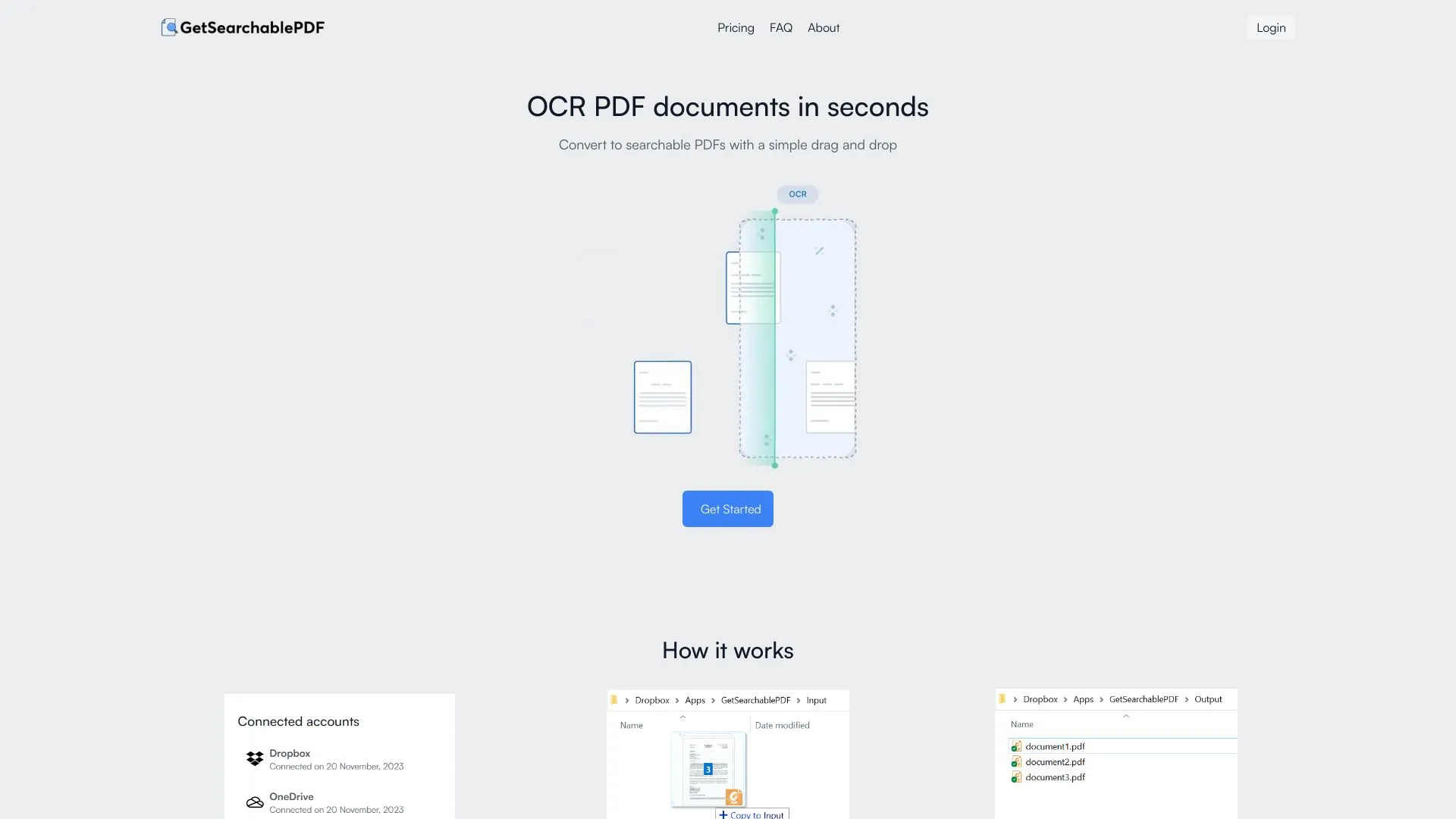 GetSearchablePDF
