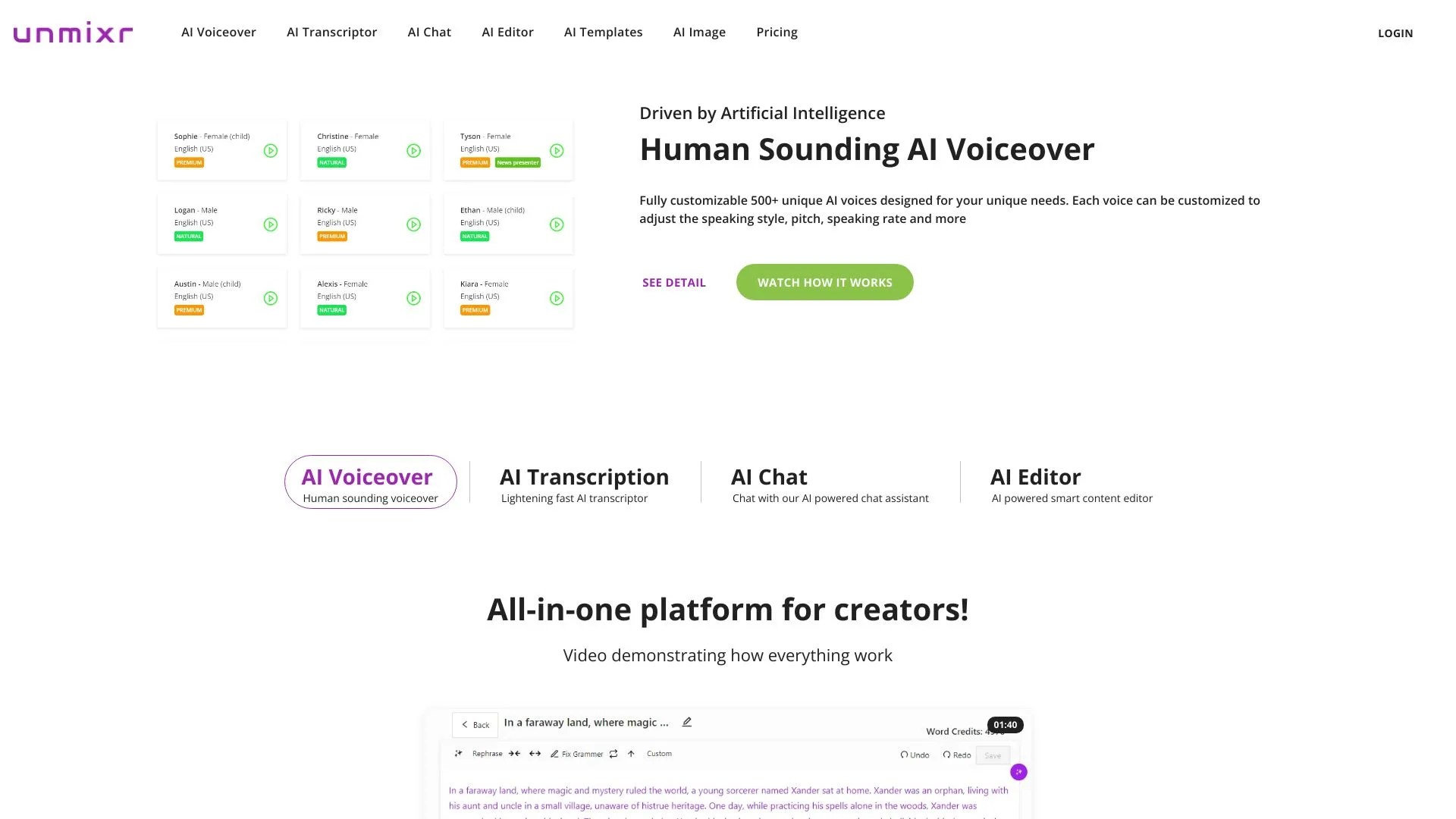 Unmixr AI