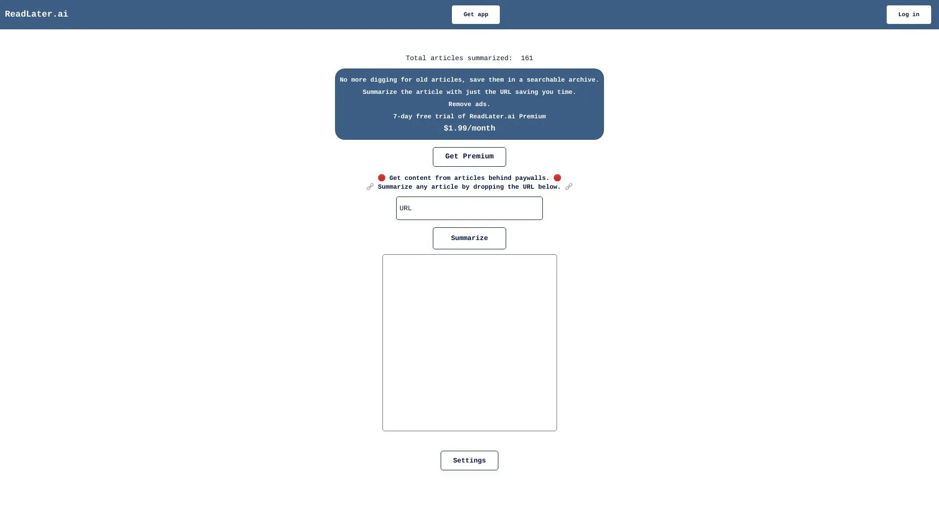 ReadLater AI
