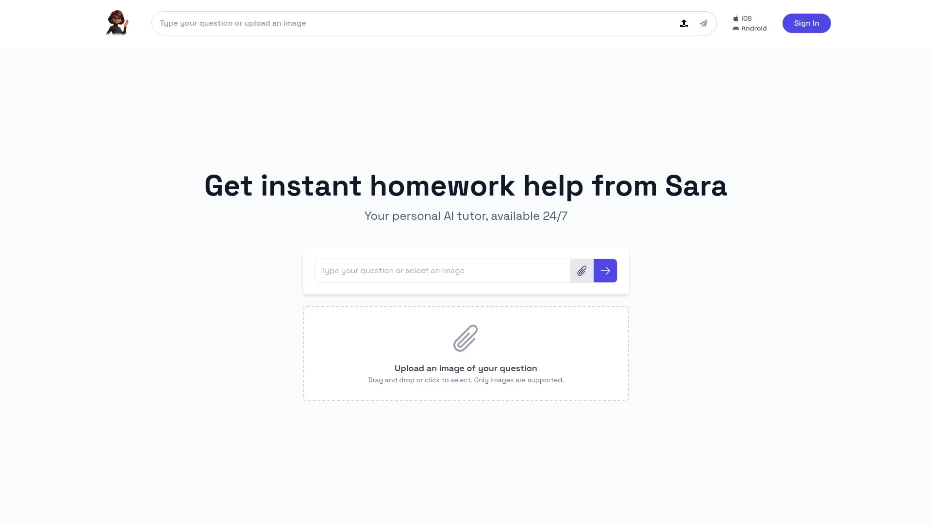 Sara - AI Tutor & Exam Planner