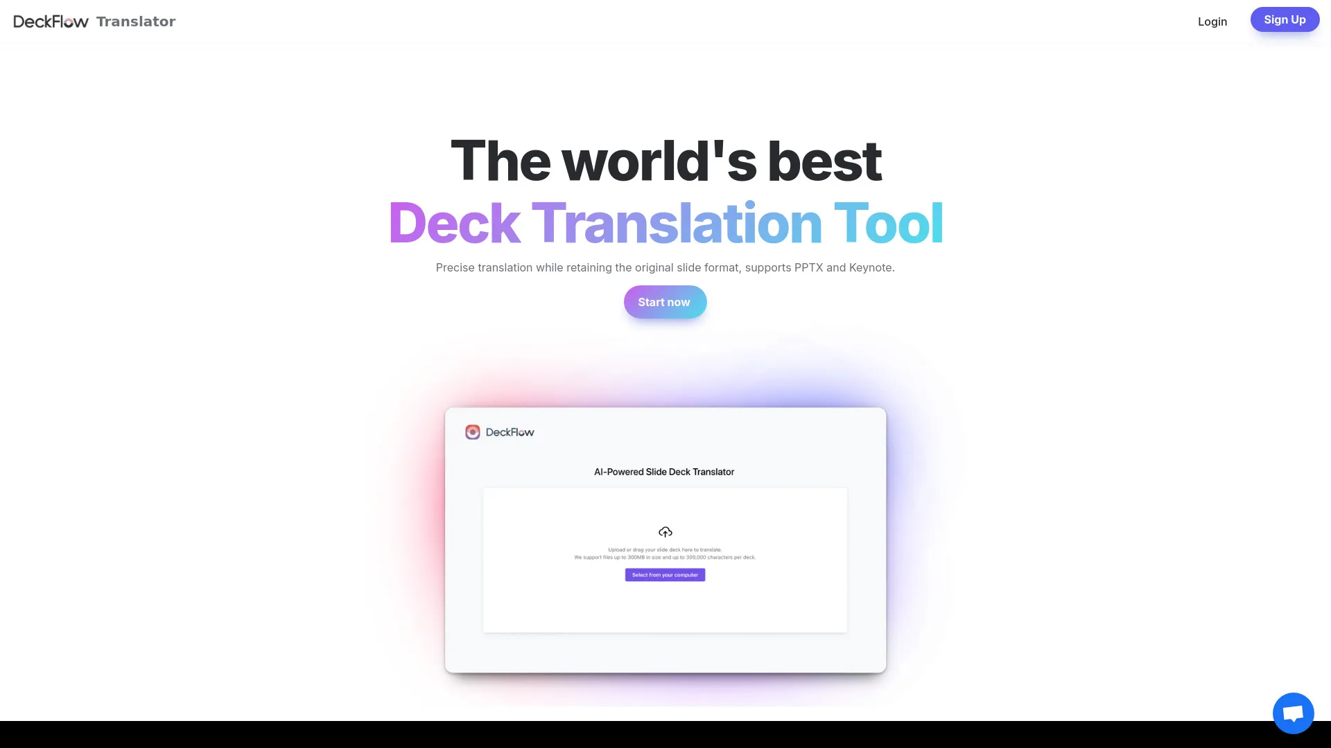 DeckFlow PPT Translator