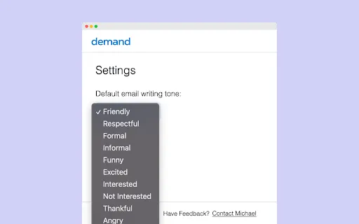 Demand AI Email Writer