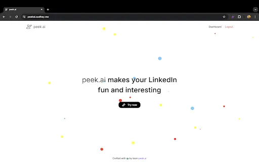 Peek.ai for Chrome