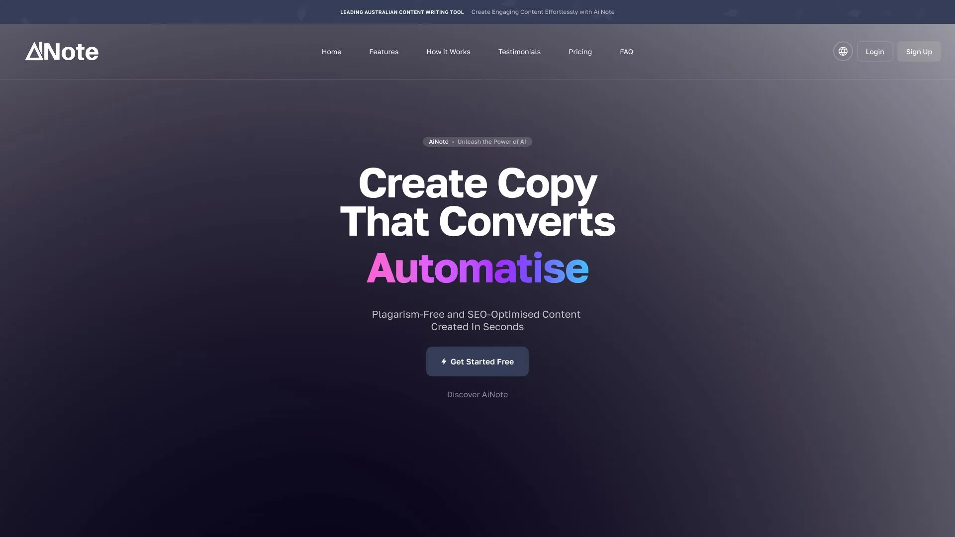 Ai Note - Ai Writing Tool