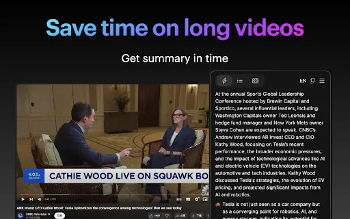 Suinfy: AI Youtube Summarizer