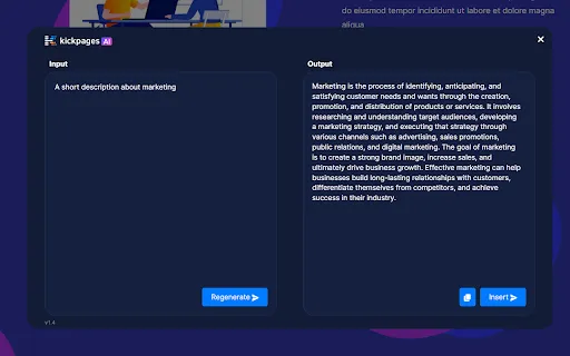 Kickpages AI