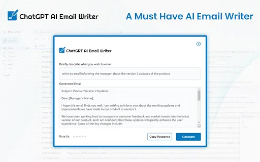 ChatGPT AI Email Writer