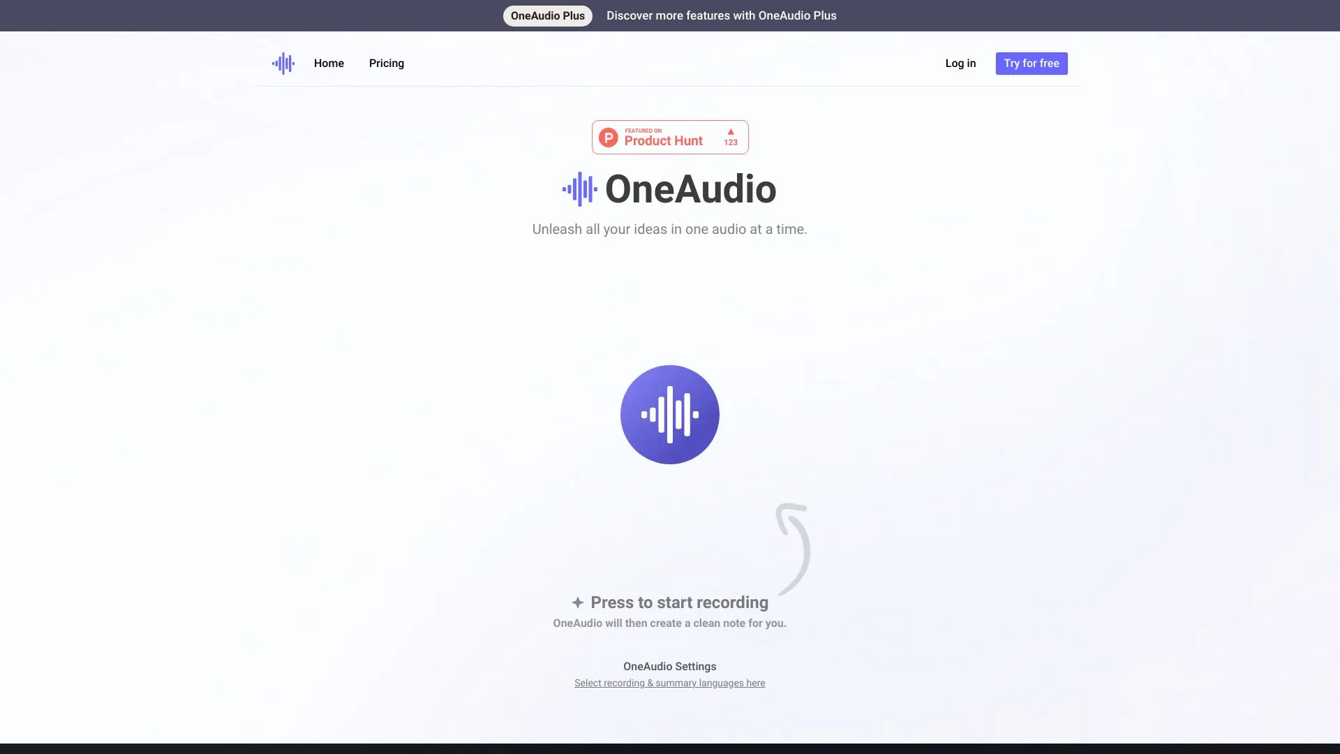OneAudio AI