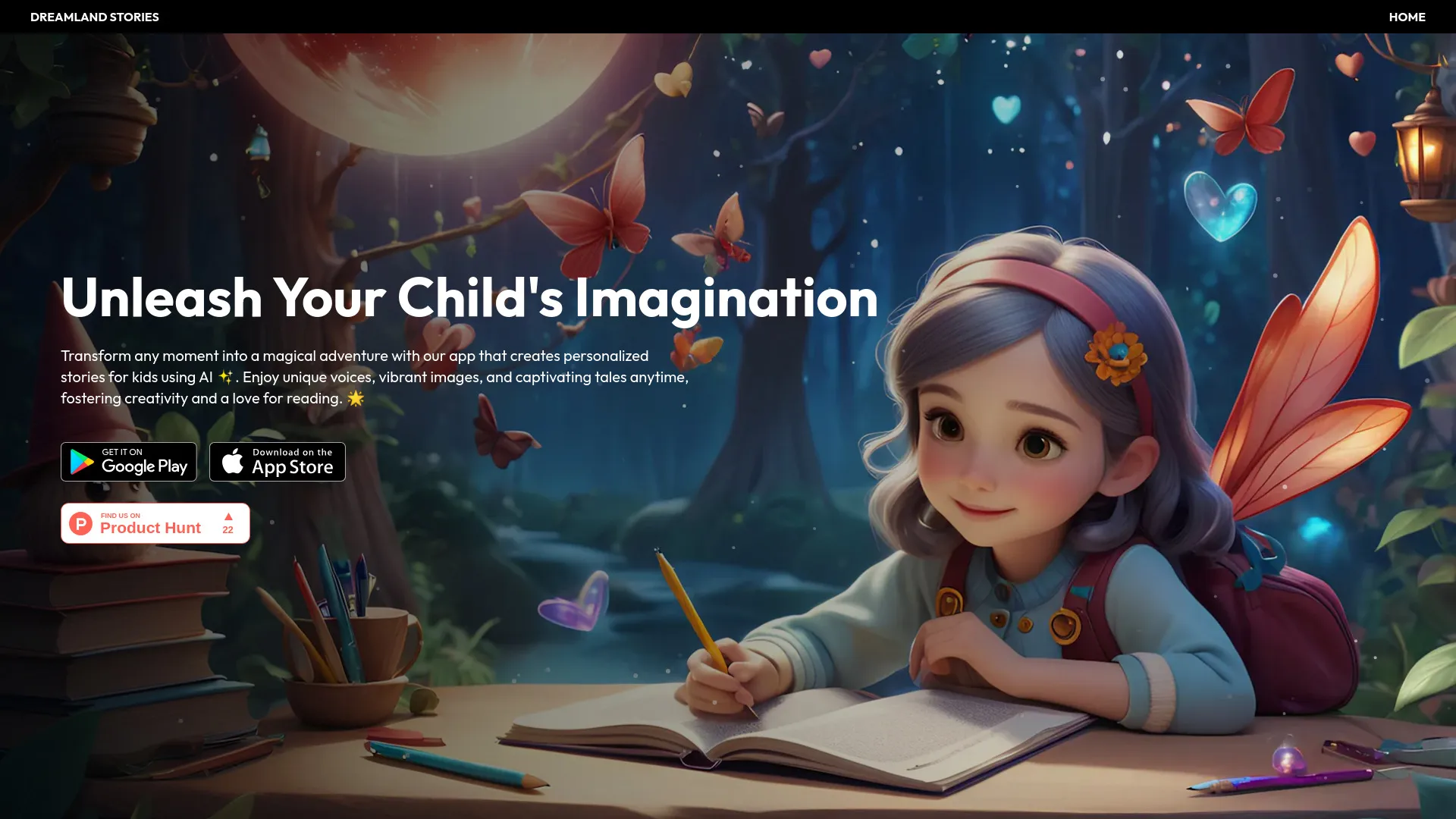Dreamland: Create Kids Stories