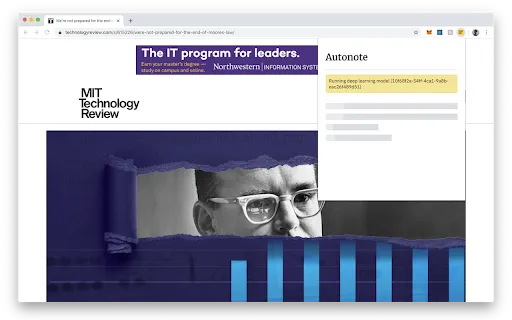 Autonote