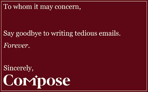 Compose - Write Emails with AI