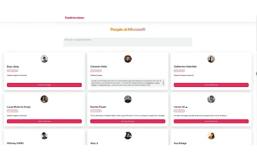 FastInterviews Extension