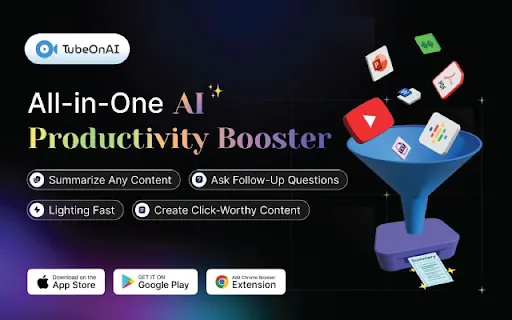 TubeOnAI - Best AI Summarizer