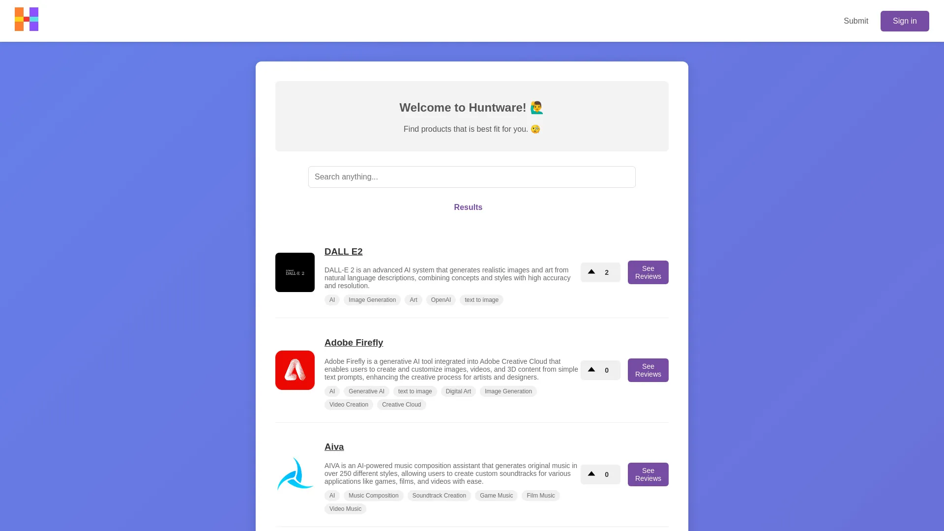 Huntware