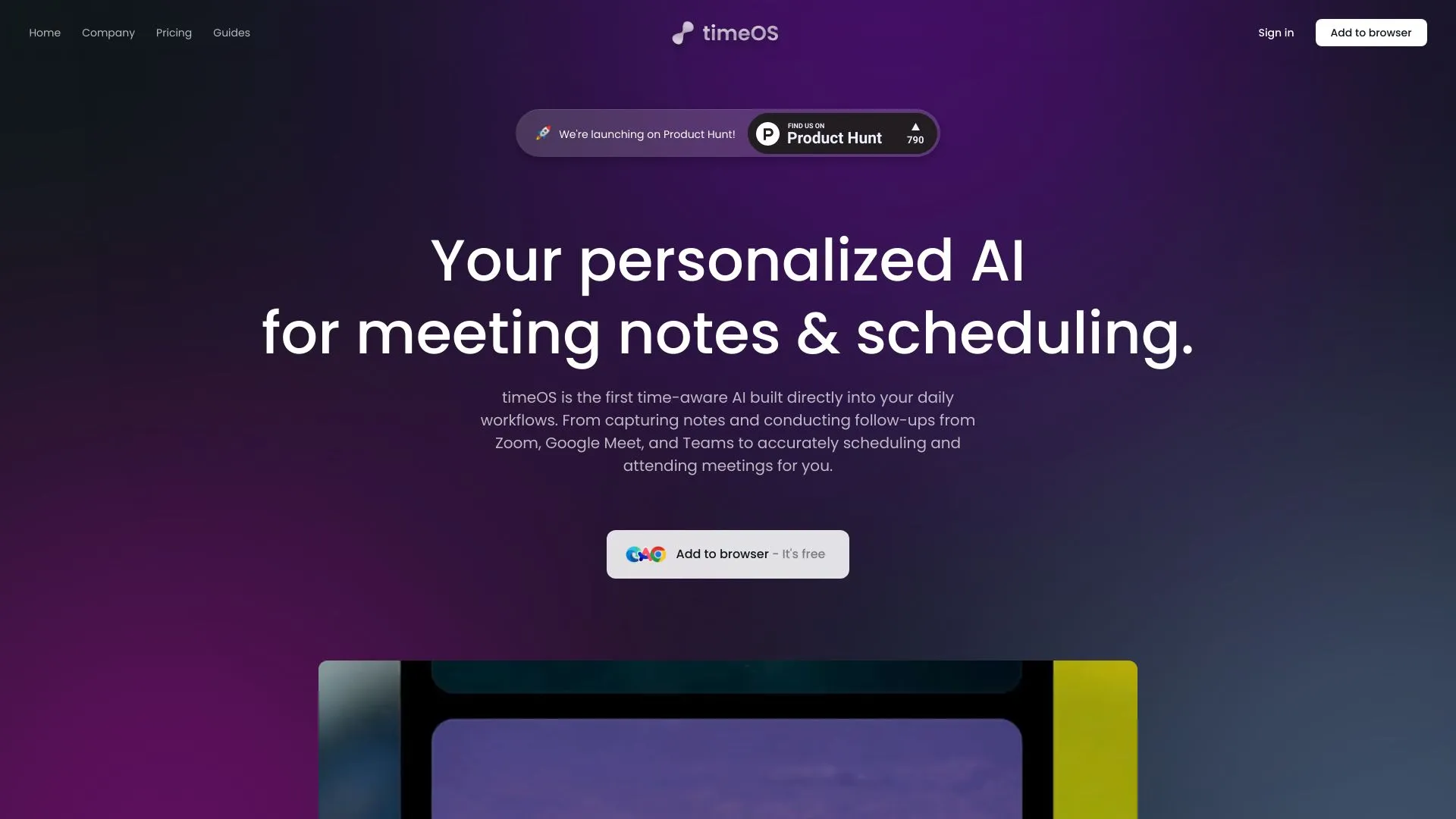 timeOS AI