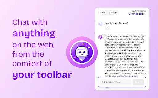 Mindie - Your AI Second Brain