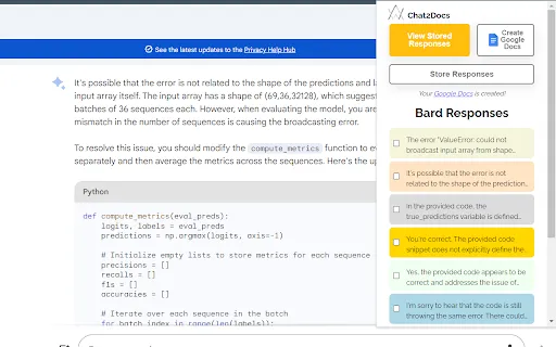 Chat2Docs