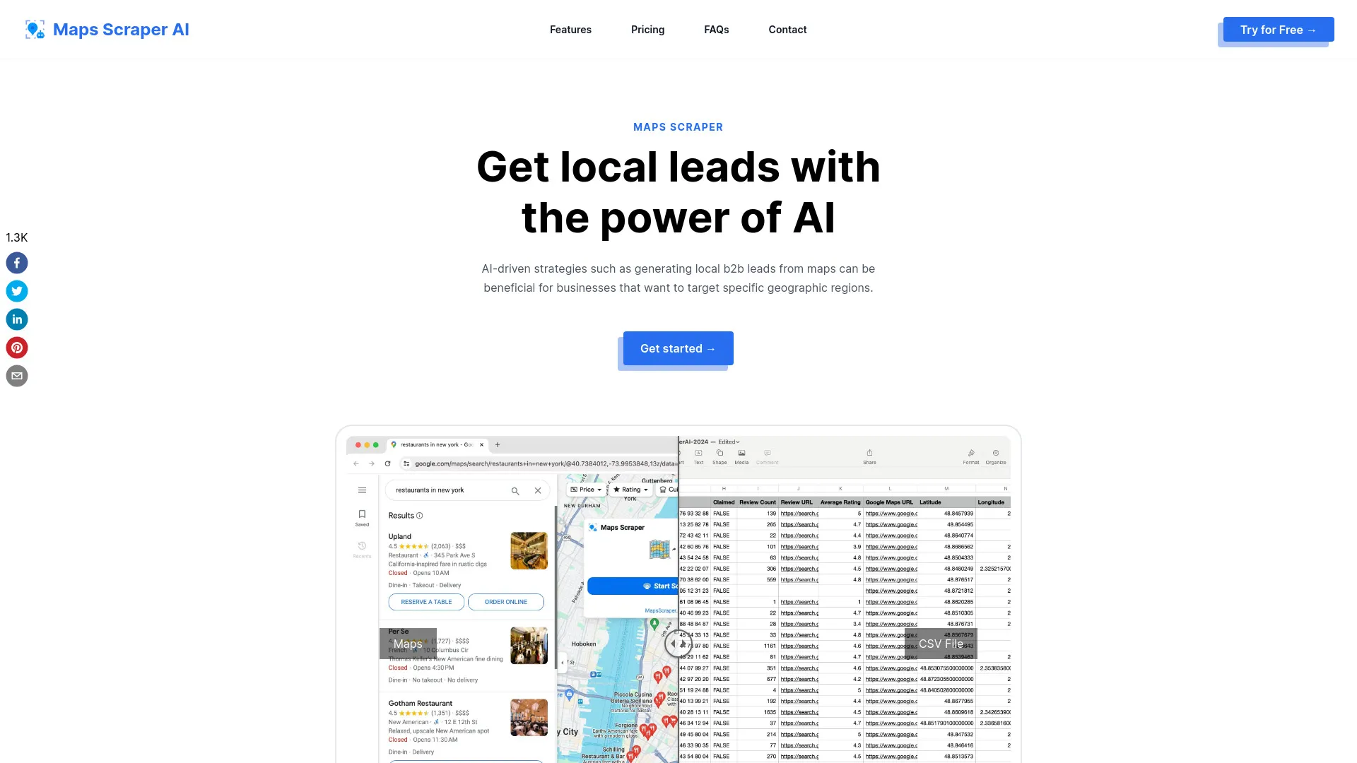 Scraper AI:Get Local Leads with AI