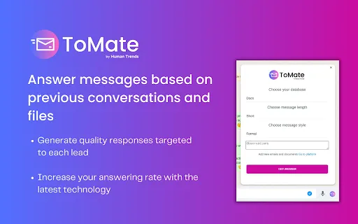 ToMate by Human Trends