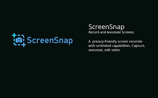 ScreenSnap - Record and Annotate Screens