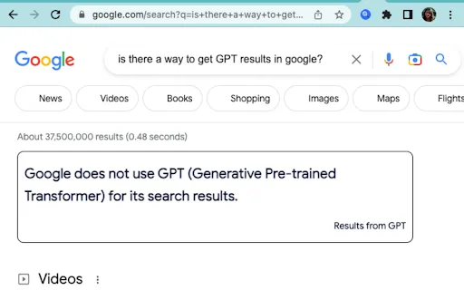AI Added to Search