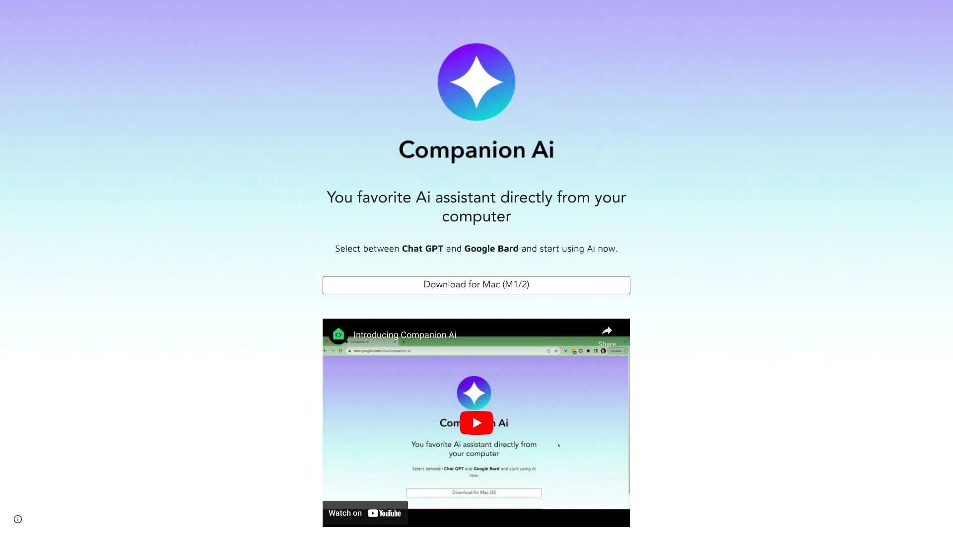 Companion Ai