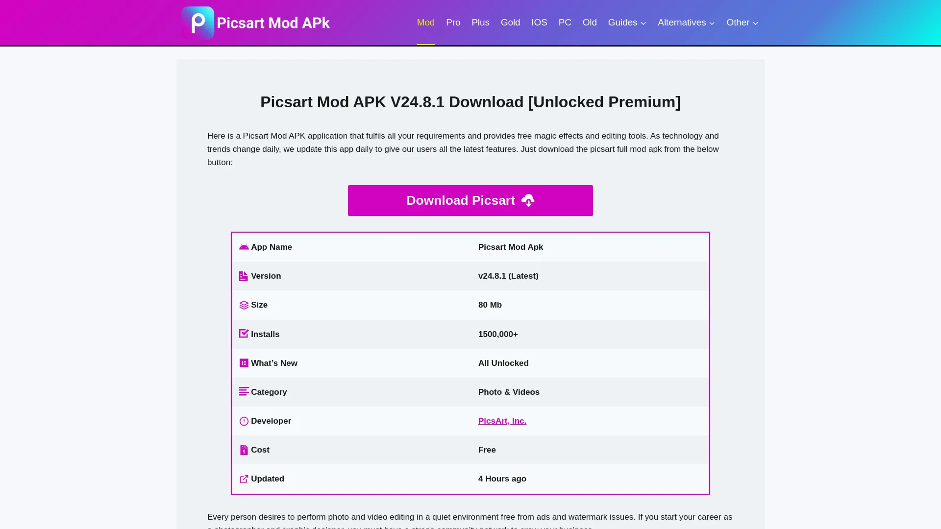 Free AI editing tool