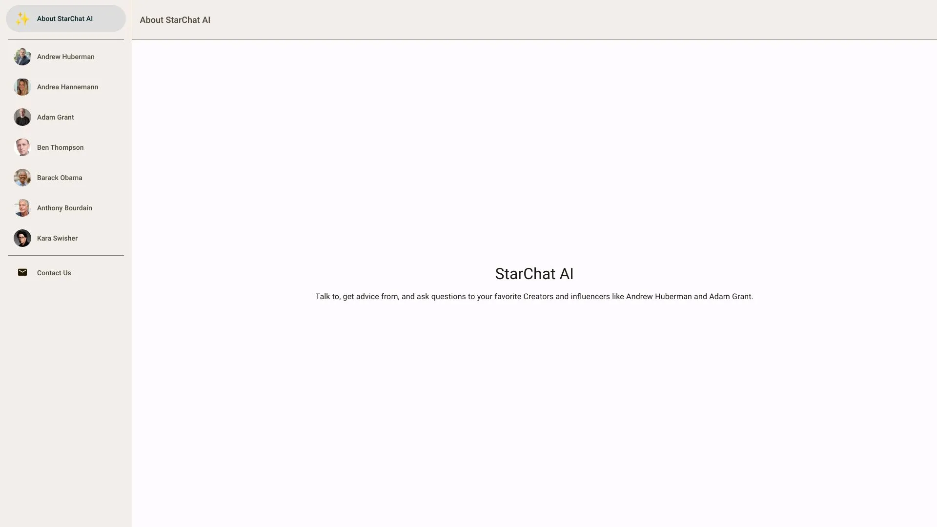 StarChat AI
