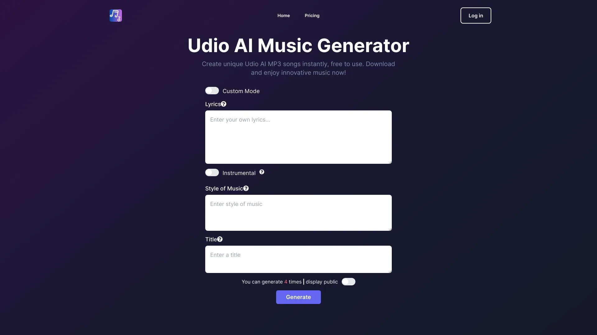 Udio AI