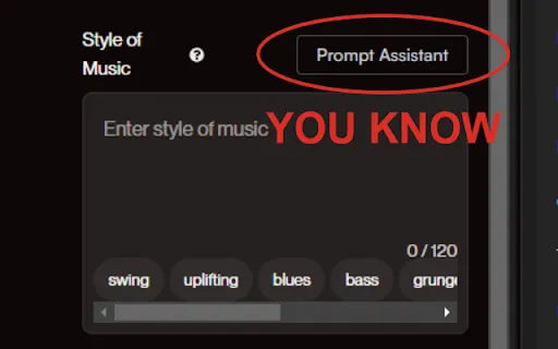 Suno Prompt Generator