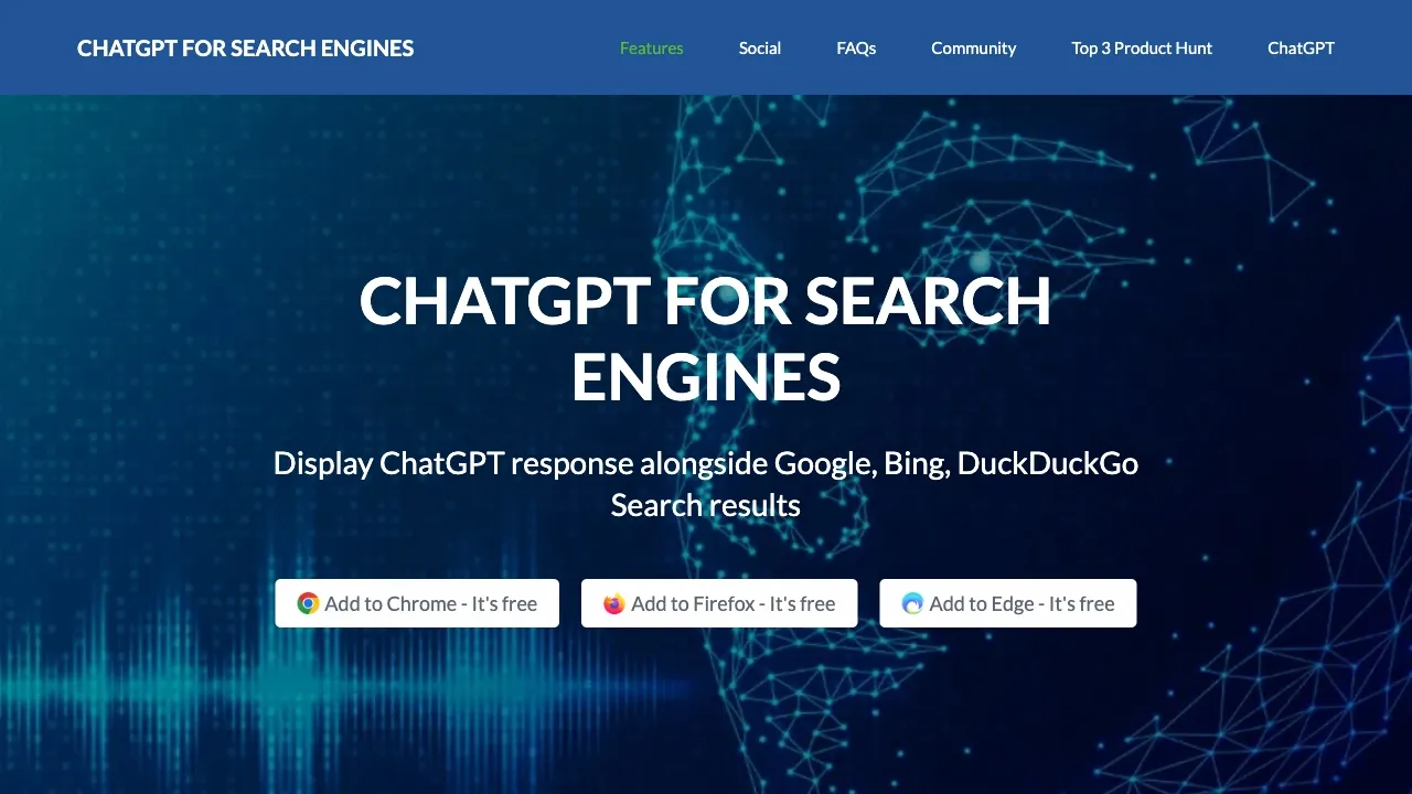 ChatGPT For Search Engines