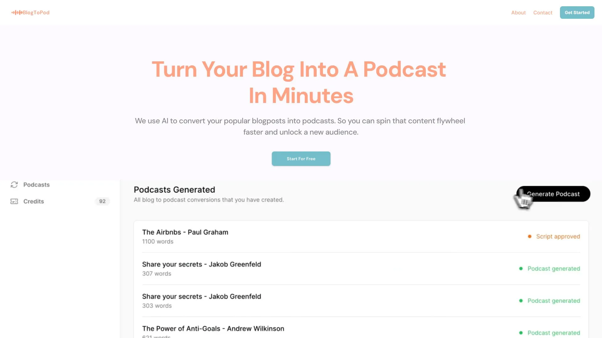 BlogToPod