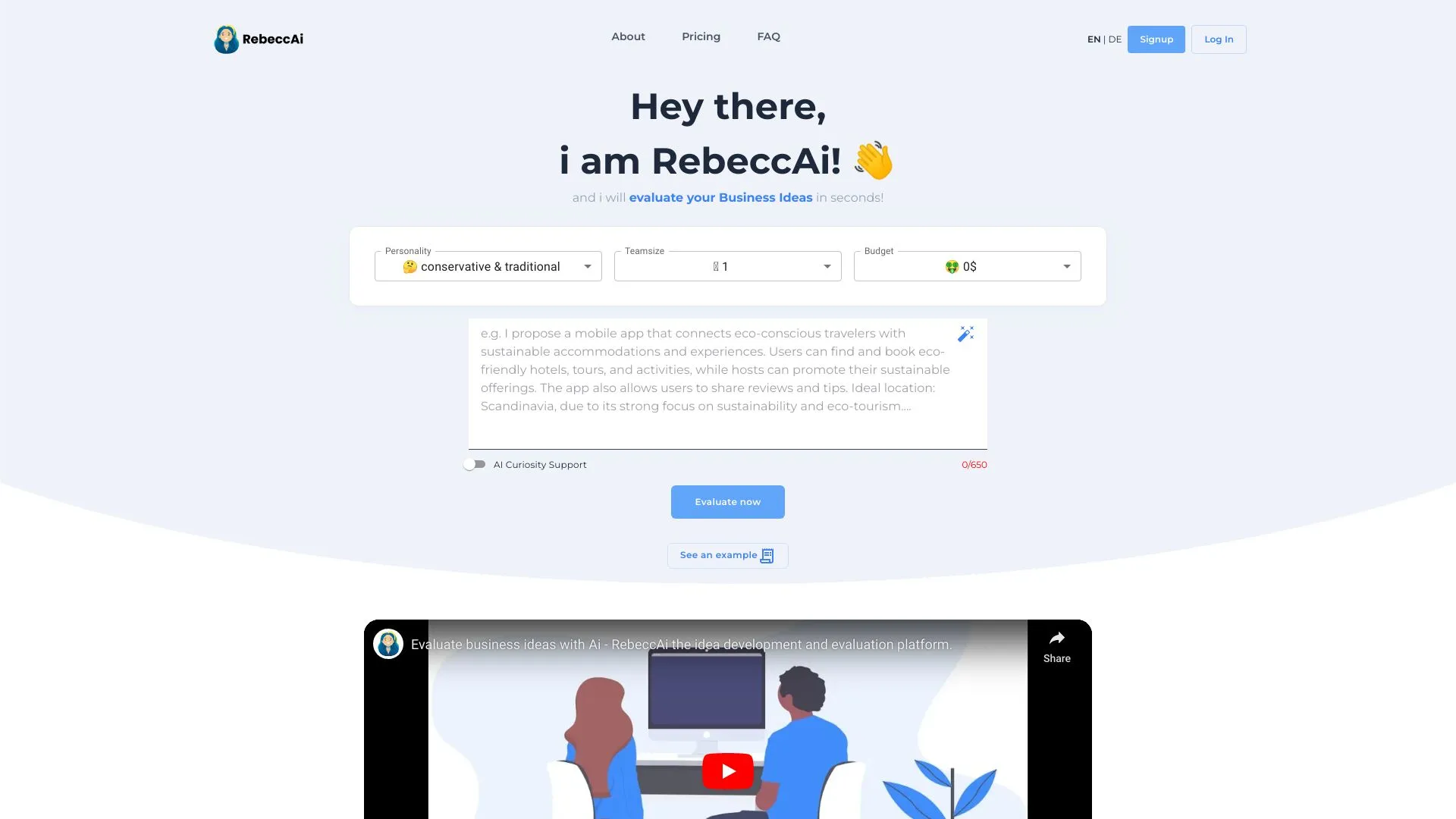 RebeccAi - It's. Your. Idea.