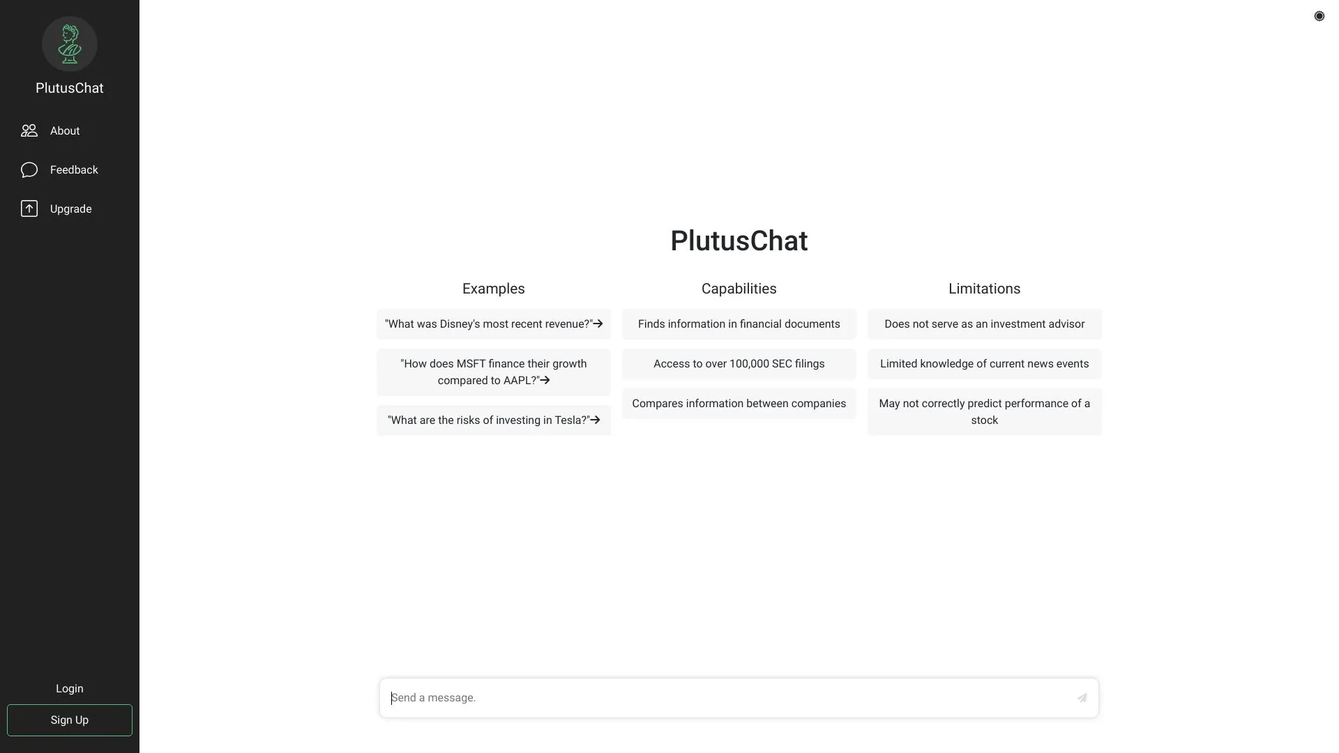 PlutusChat
