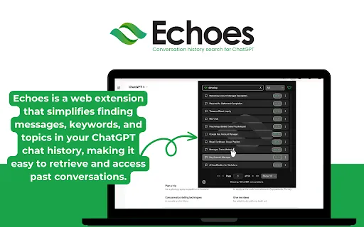 ChatGPT Conversation History Search