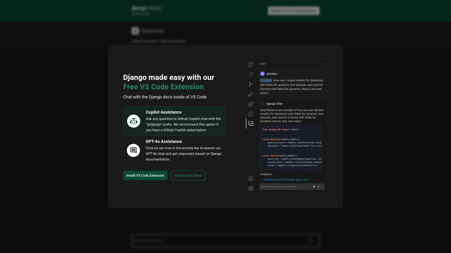 Django Helper