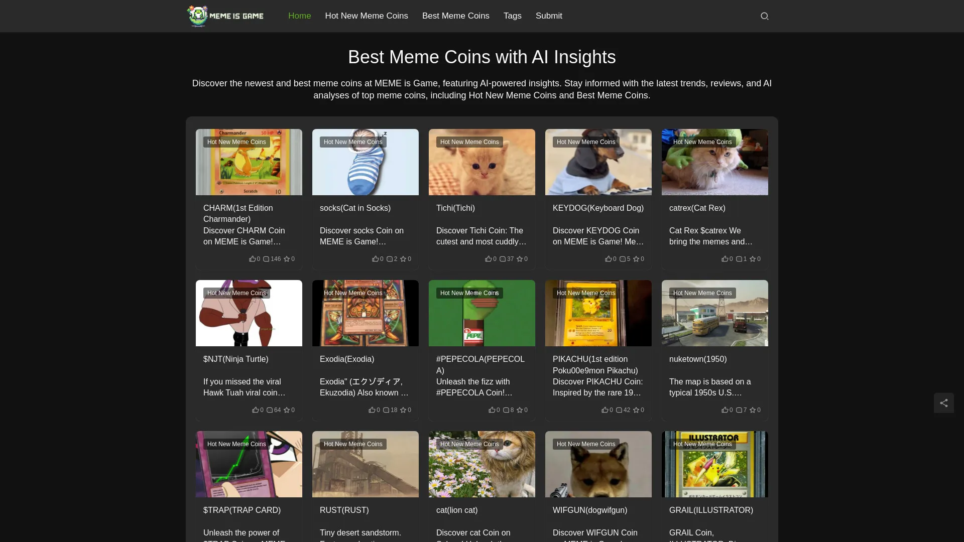 MEME is Game
