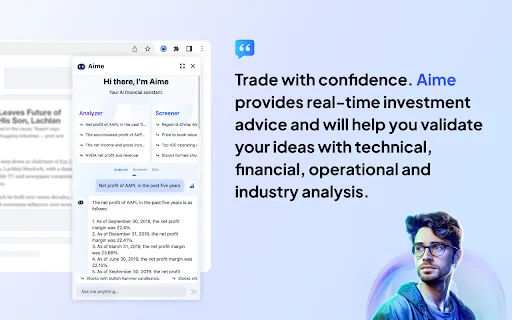 AIME - The ChatGPT in finance area
