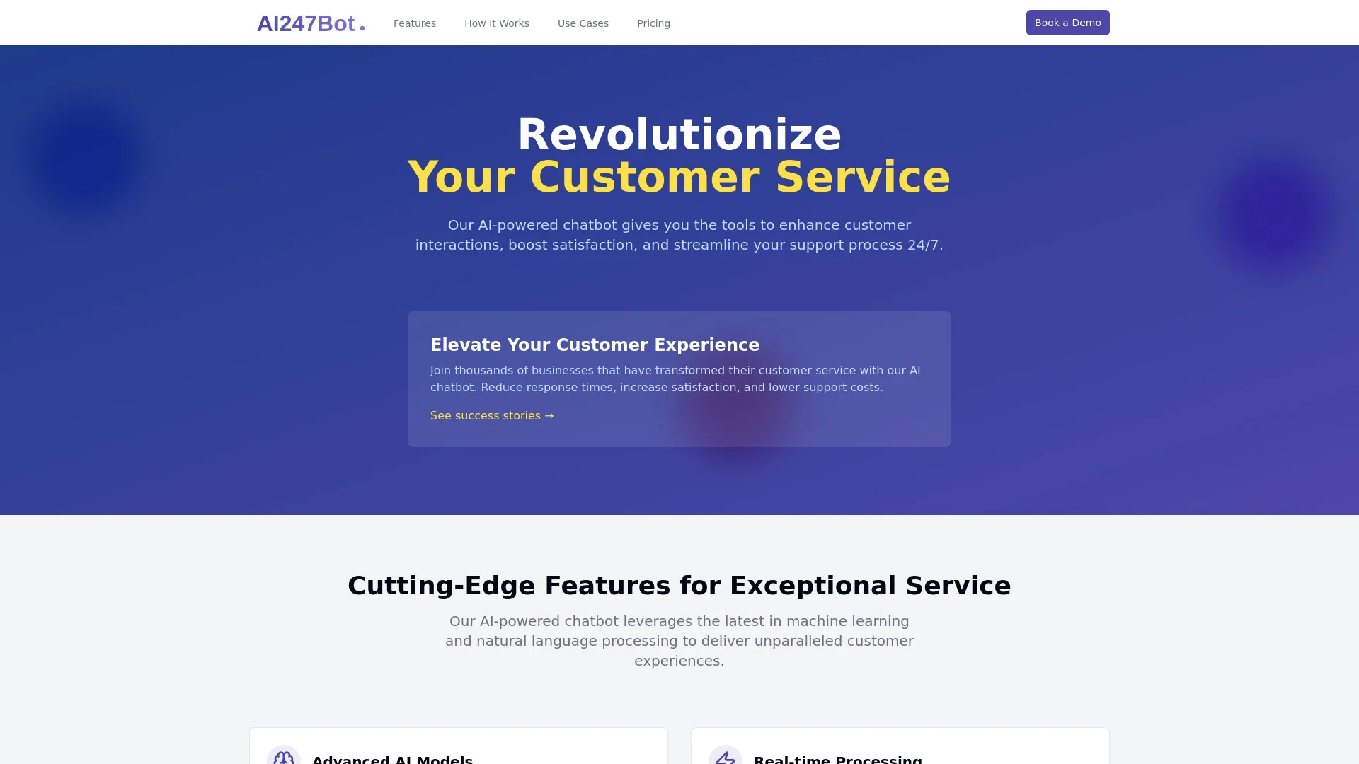 AI Customer Support Chatbot