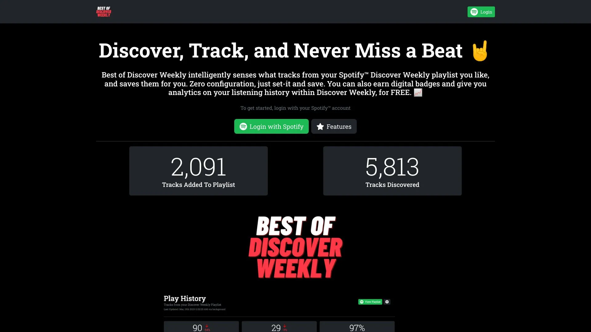 Auto-save your favs from Discover Weekly