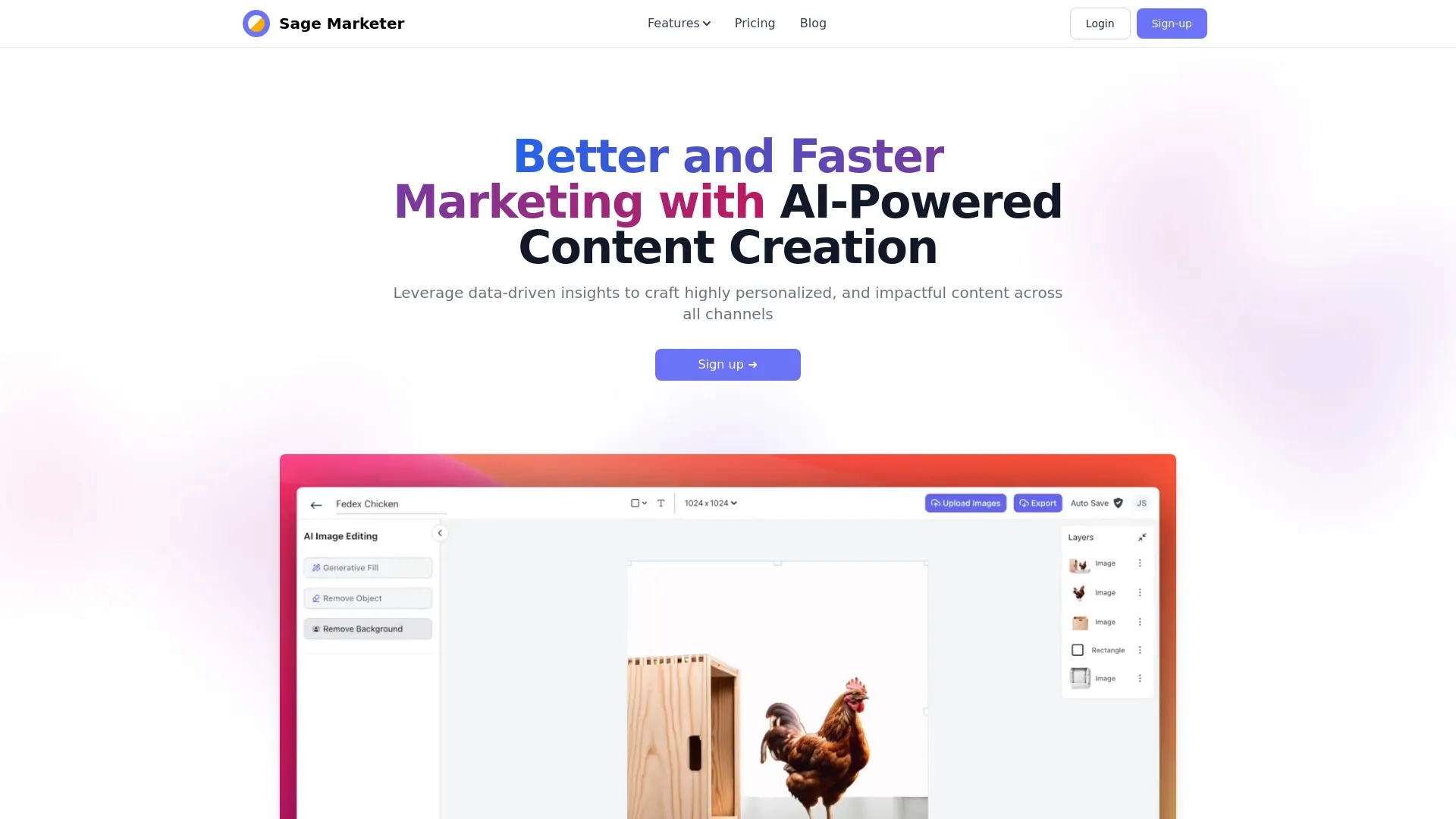 Sage Marketer Data