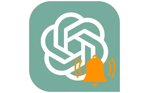 chatGPT notification