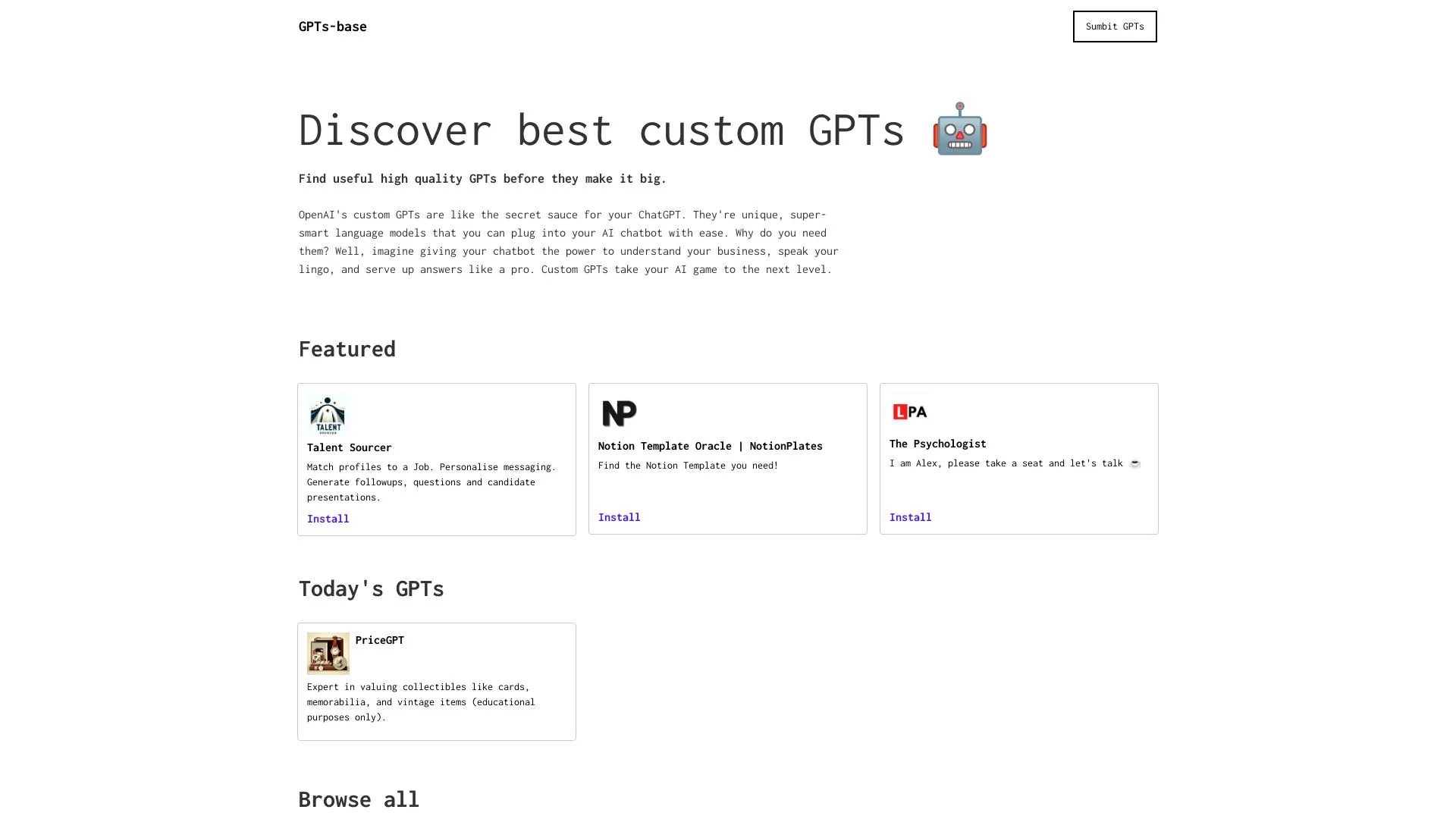 GPTs base