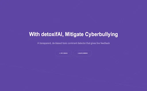 detoxifAI Toxic Comment Blocker